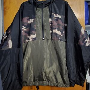 Men's Camouflage Windbreaker Jacket